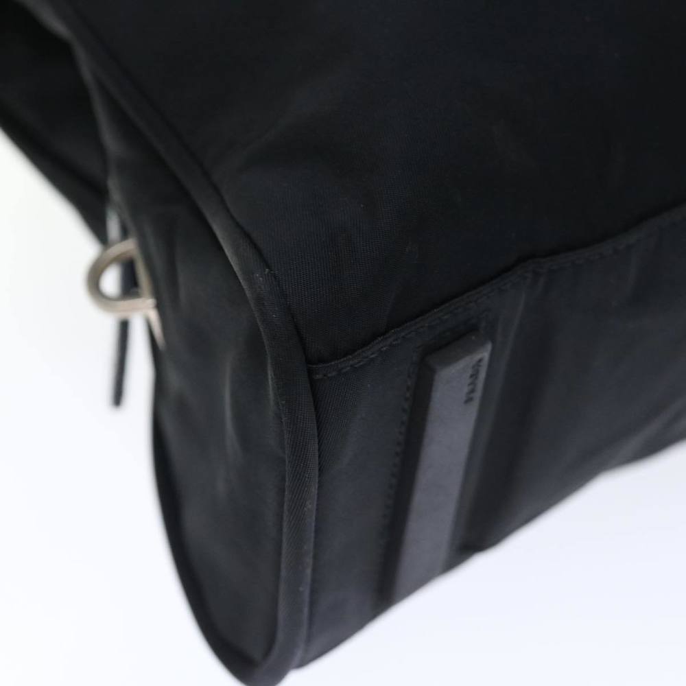 PRADA Shoulder Bag Nylon Black Auth 71120 - Picture 9 of 16